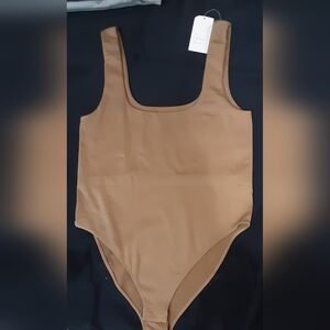 a new day Tan Shapewear Bodysuit C228